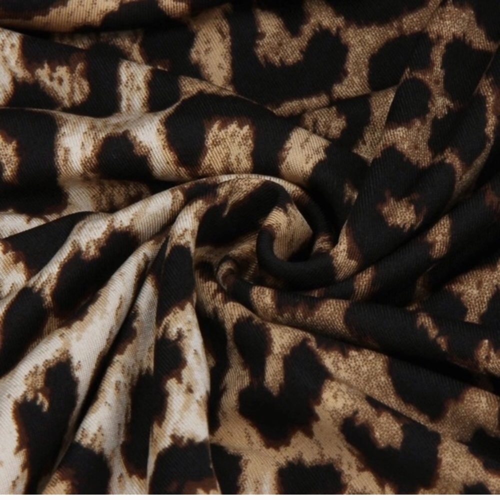 NEW! Maxi Leopard Print Dress - Picture 2 of 4